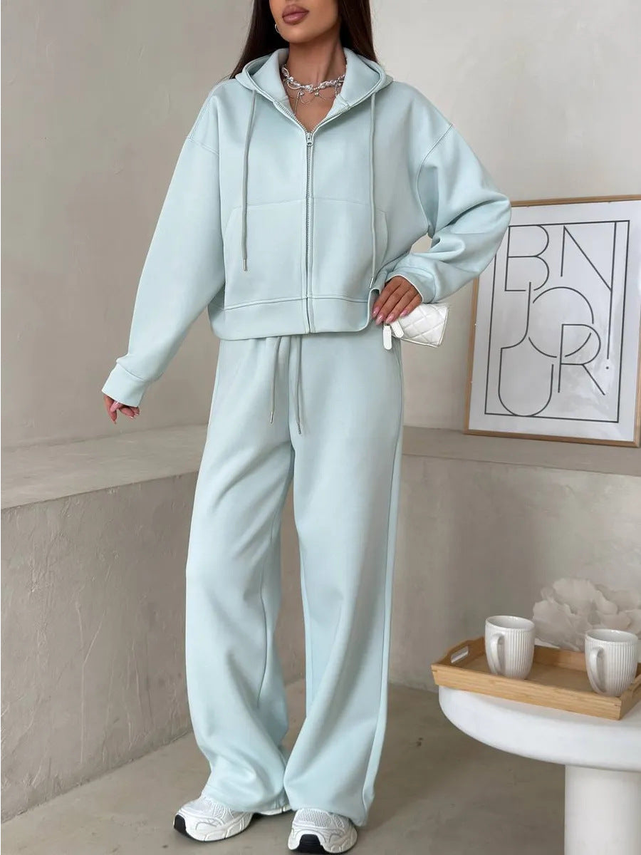 Women's Baggy Top And Bottoms Tracksuit