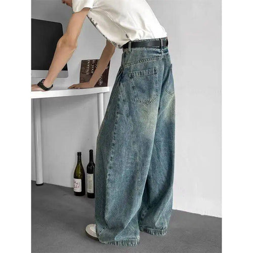 Men's extra wide baggy jeans