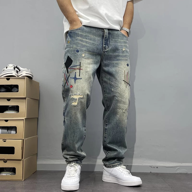 Men's Retro Denim Jeans