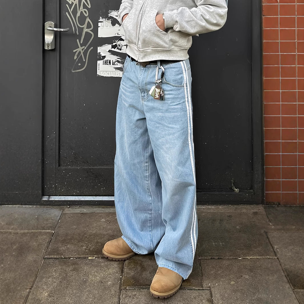 Mens Denim Baggy Jeans