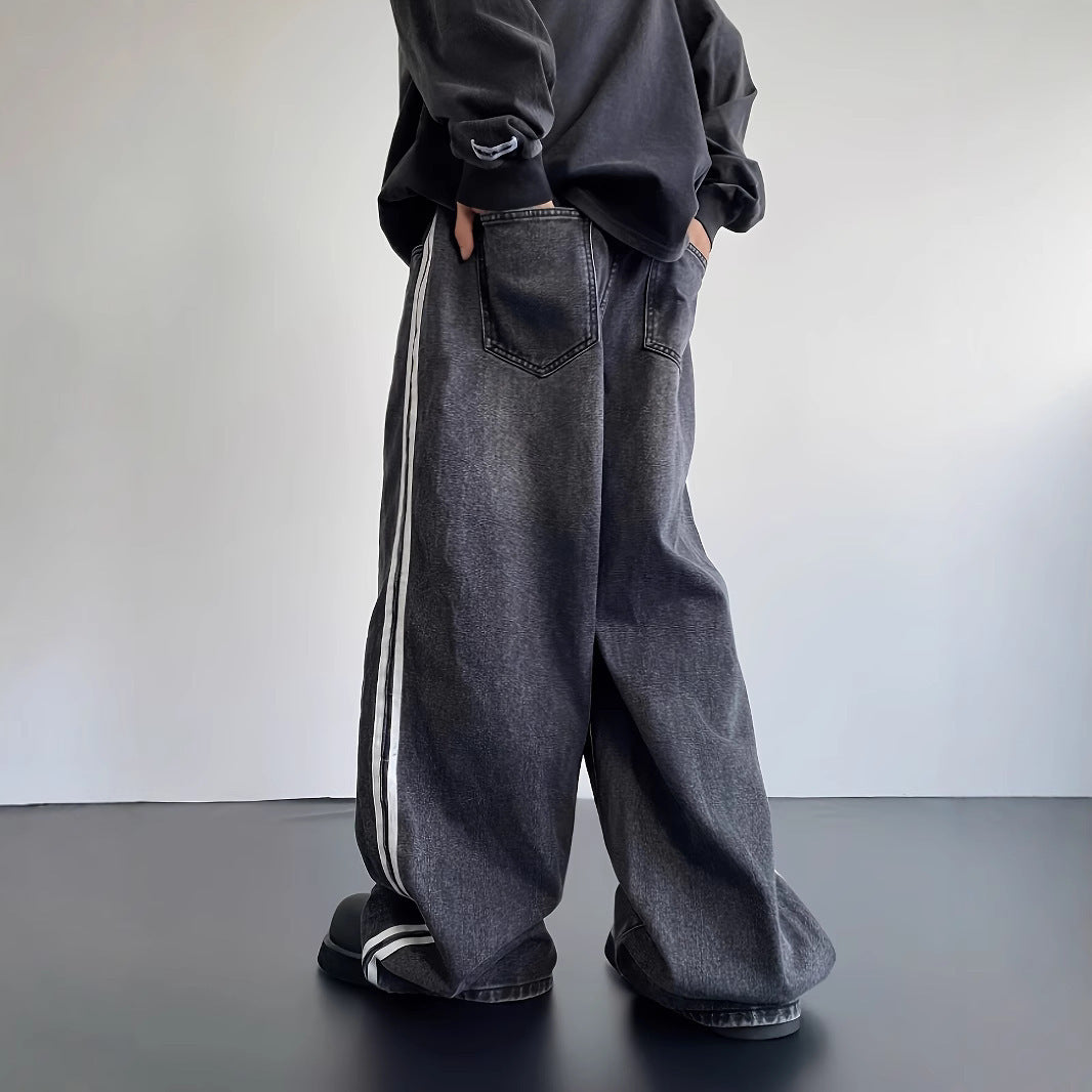 Mens Denim Baggy Jeans