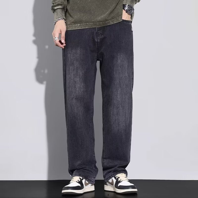 Men's Retro Straight Leg Jeans