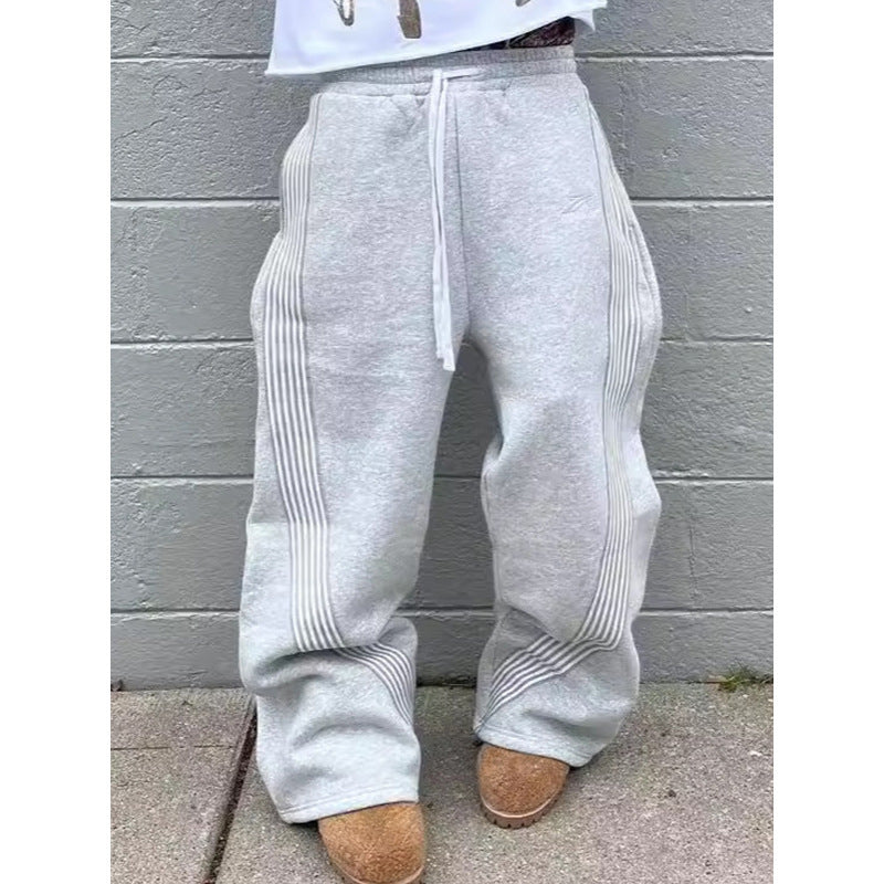 Men's Grey Baggy Joggers
