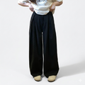 Women's Wide Leg 100% Cotton Trousers