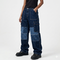Unisex Limited Edition Patchwork Jeans