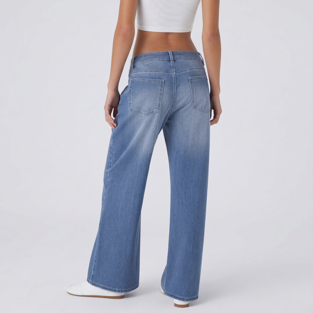 Women's Essential Wide Leg Jeans