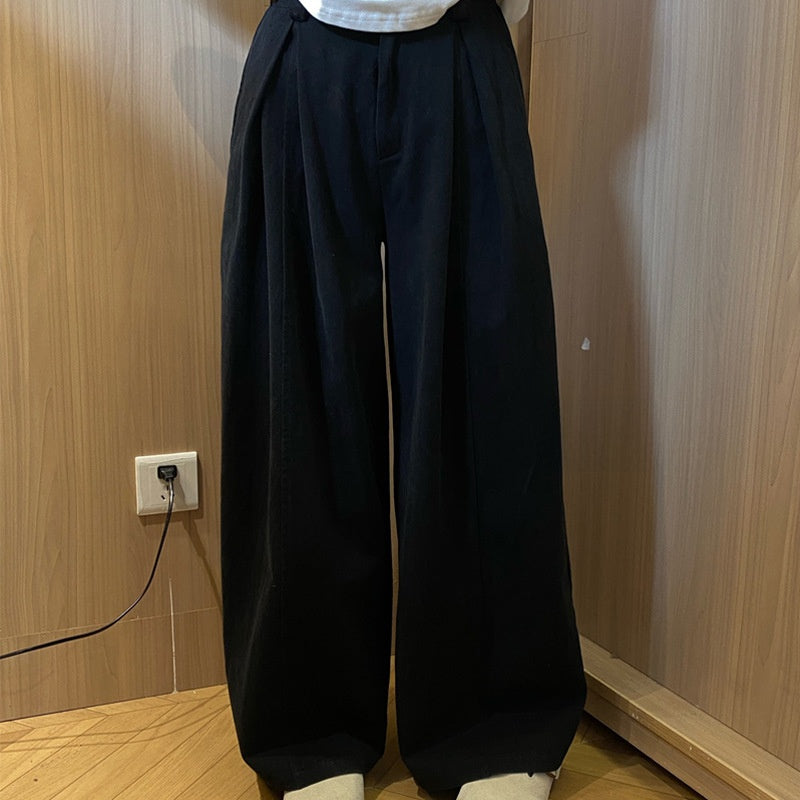 Womens 100% Cotton Baggy Pants