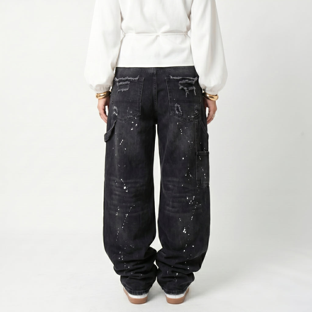 Women's Limited Edition Baggy Distressed Jeans