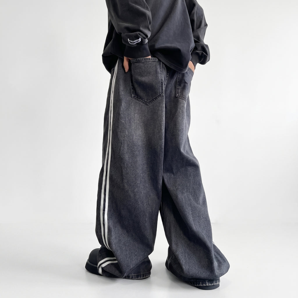 Men's Denim Baggy Jeans