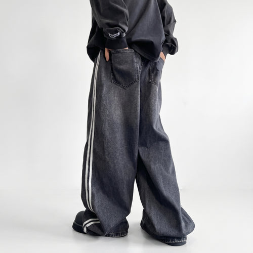 Men's Denim Baggy Jeans