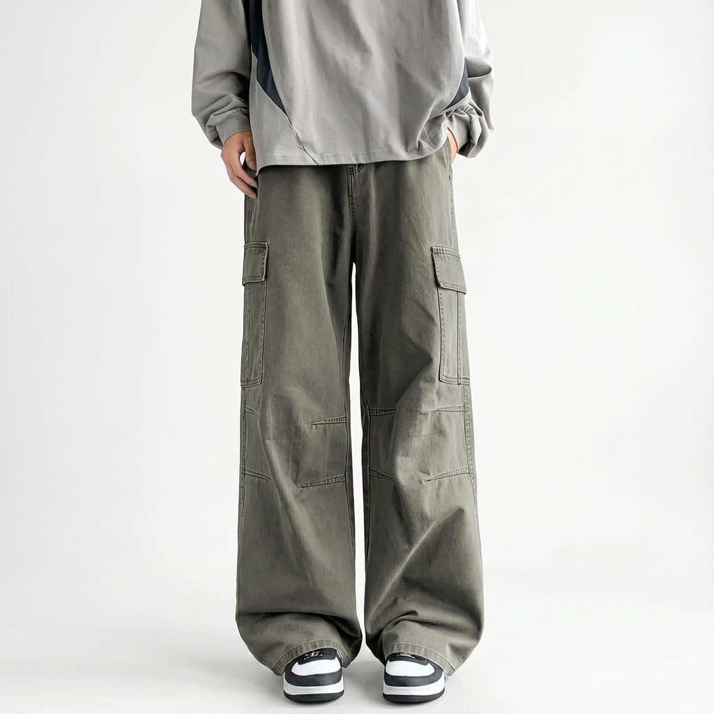 Men's 100% Cotton Straight Leg Combats