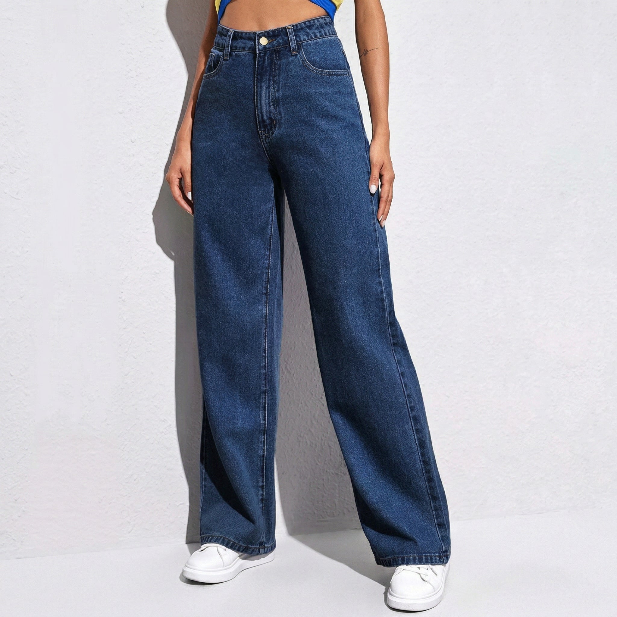 Women's Wide Leg Baggy Jeans