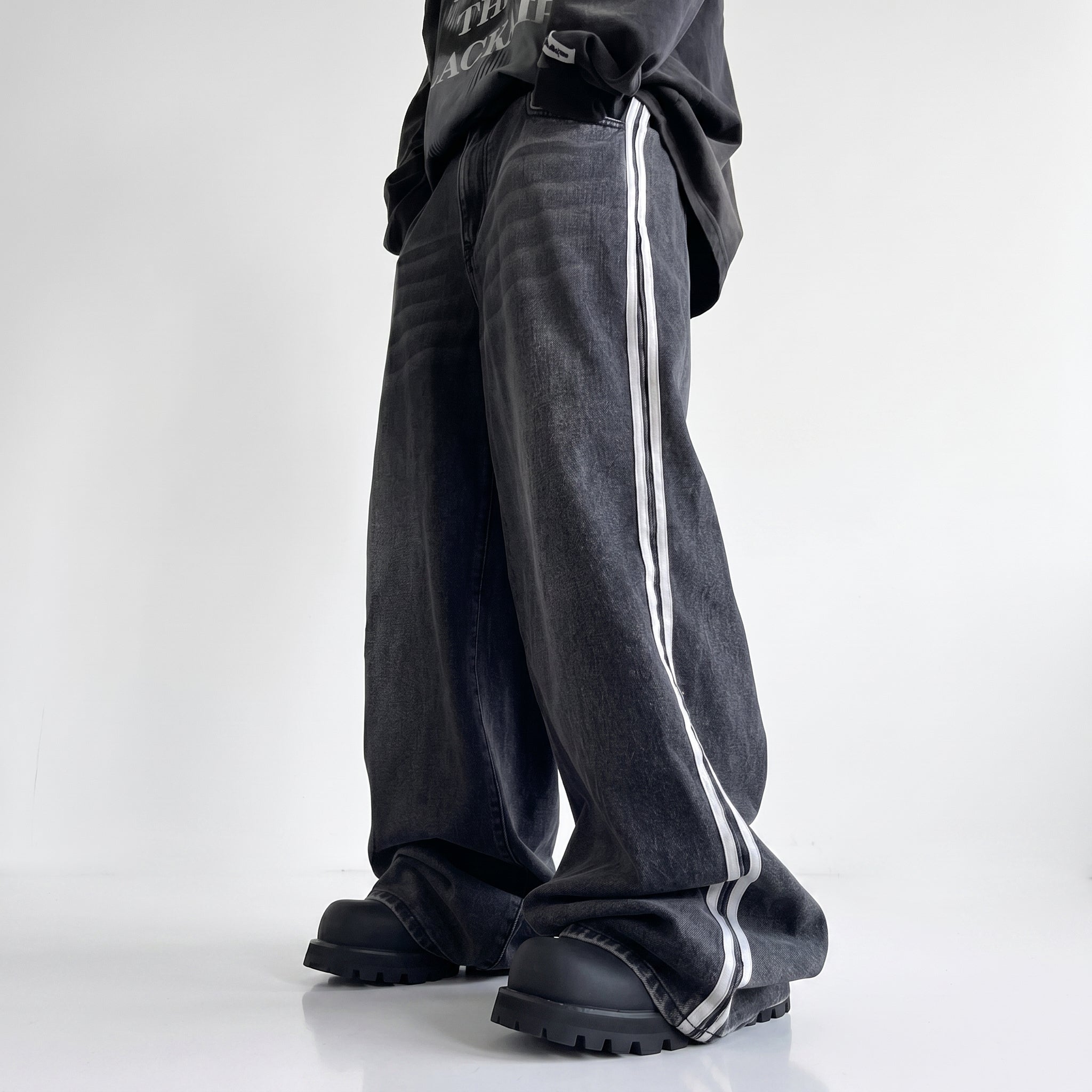 Men's Denim Baggy Jeans