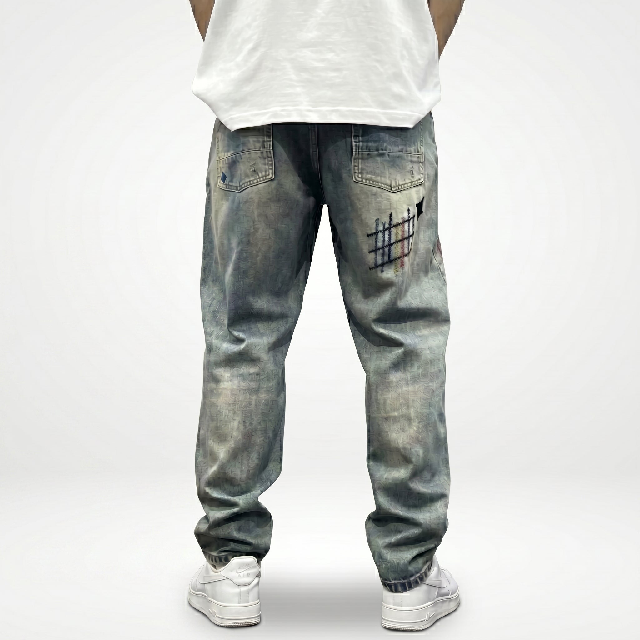 Men's Retro Denim Jeans