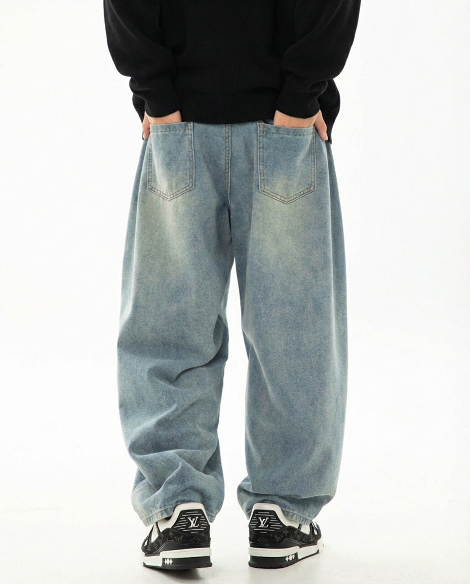 Unisex Baggy Jeans Wide-Leg