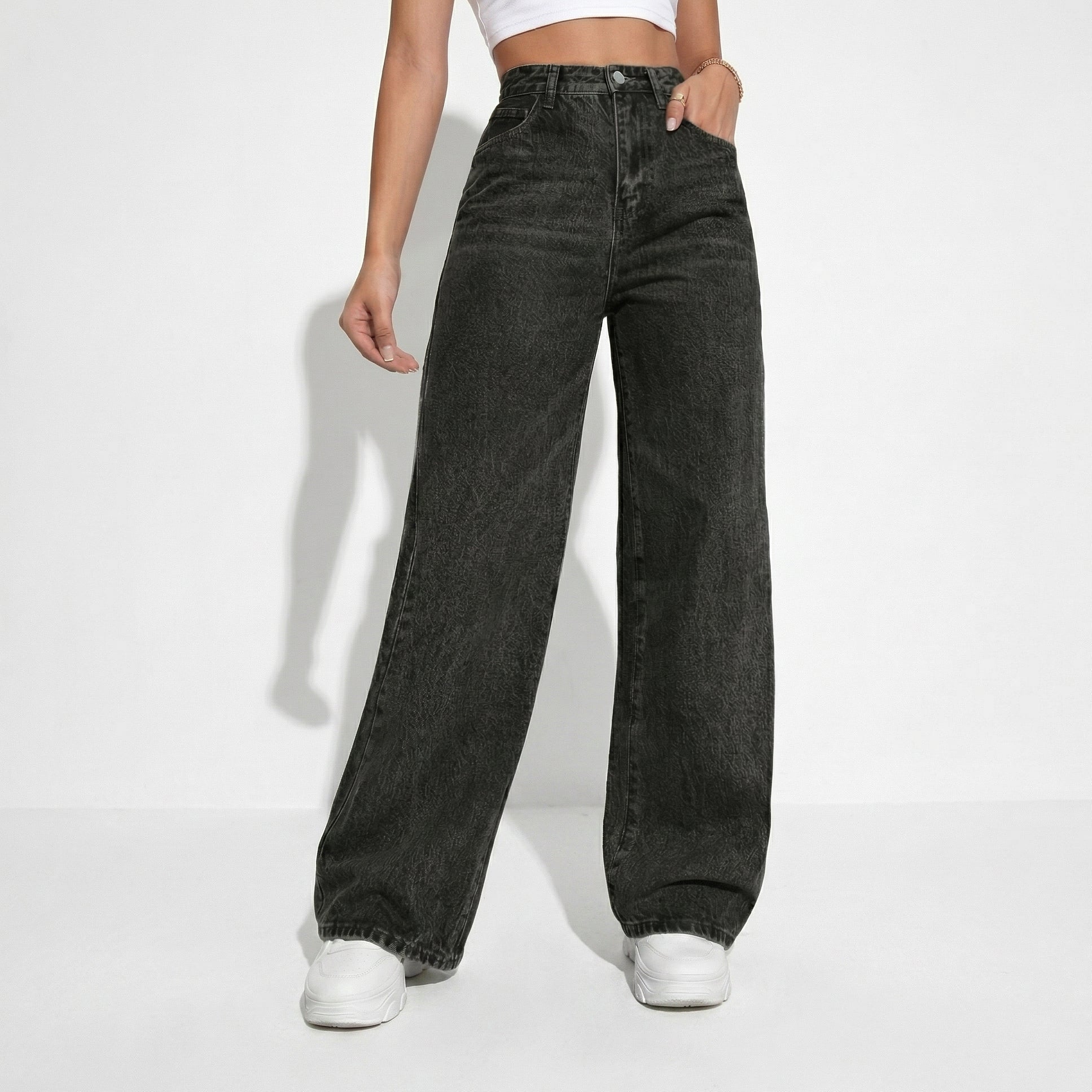 Women's Wide Leg Baggy Jeans