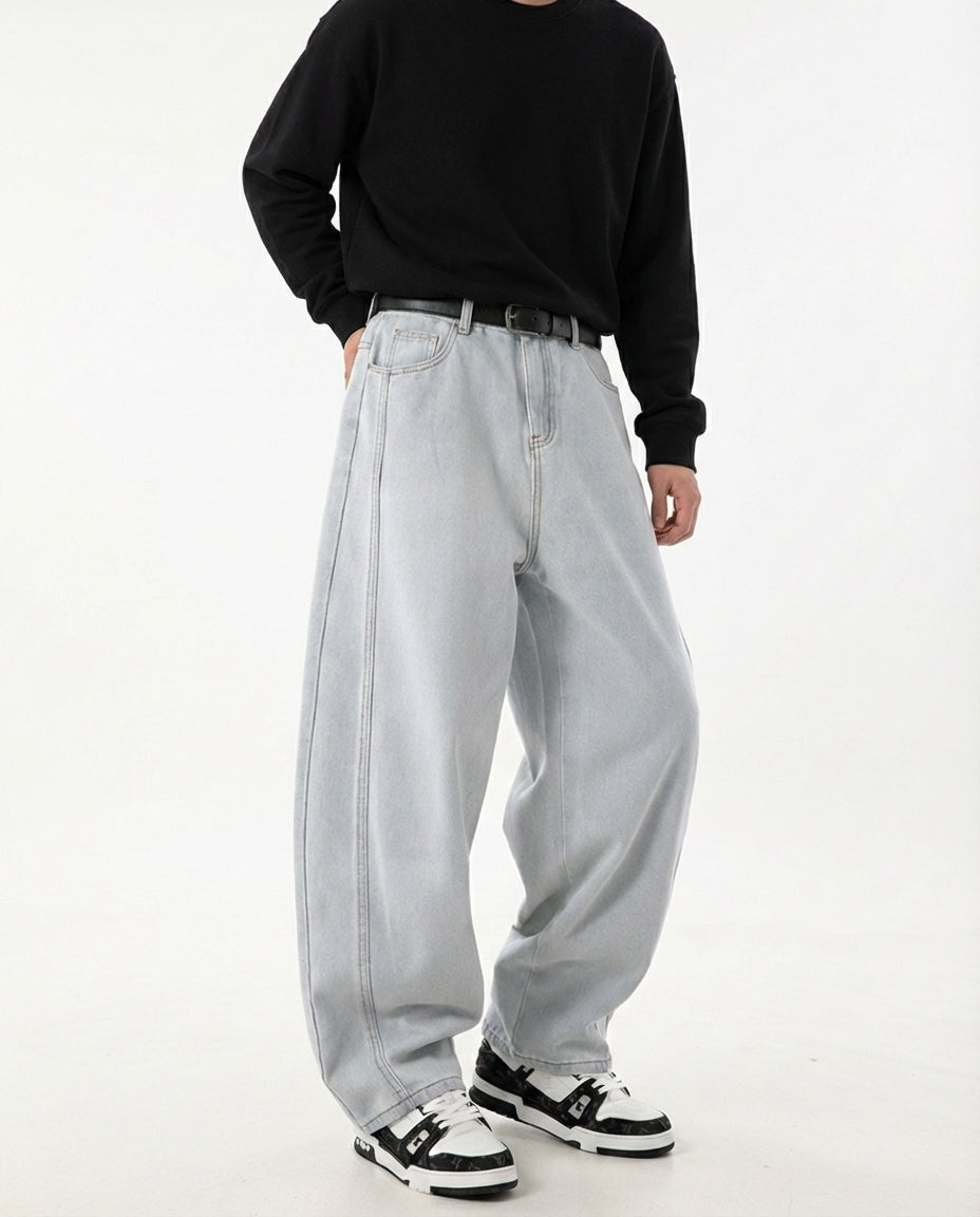 Unisex Baggy Jeans Wide-Leg