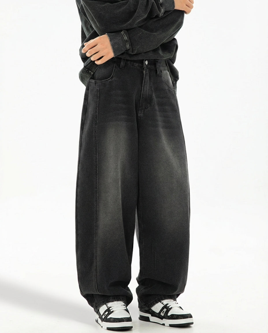 Unisex Baggy Jeans Wide-Leg