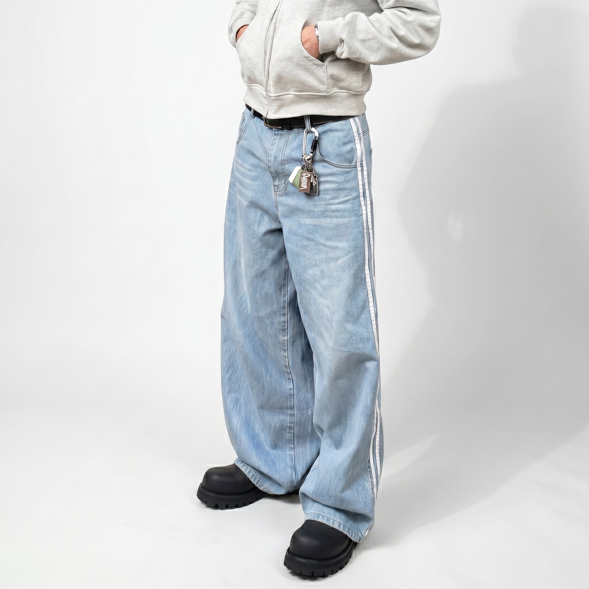 Men's Denim Baggy Jeans